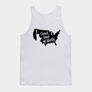 Sweet land of liberty Tank Top